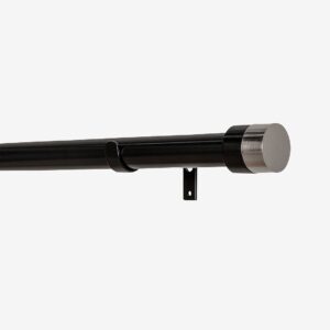 Hasta – Gardinstång Set Edith 160-300 cm – Svart – Gardintillbehör – Från Homeroom