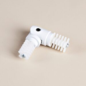 Hasta – Hörnböj – Vit – Gardintillbehör – Från Homeroom