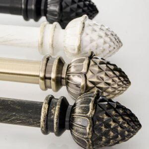 Hasta – Kotte gardinstång 200-380 cm – Svart – Gardintillbehör – Från Homeroom