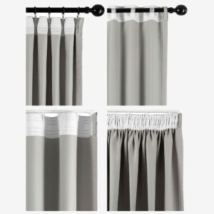 Hasta – Mörkläggande gardin Dokie XL – Grå – Mörkläggningsgardiner – Från Homeroom