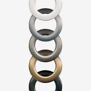 Hasta – Öljetter 10p – Svart – Gardintillbehör – Från Homeroom