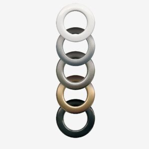 Hasta – Öljetter 10p – Vit – Gardintillbehör – Från Homeroom