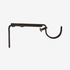 Hasta – Väggfäste 25/28mm – Svart – Gardintillbehör – Från Homeroom