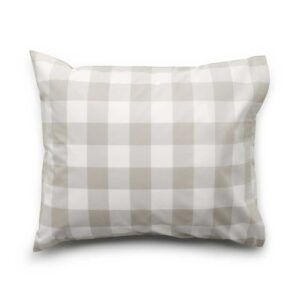 Hästens Original Check Rutigt Örngott 50×60 Silver Grey Check