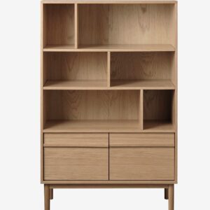 Håum – Bokhylla Brisbane H140cm – Brun – Bokhyllor – Från Homeroom