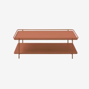 Håum – Coffee Table 55×110 Cm Cactus – Orange – Soffbord – Från Homeroom