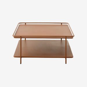 Håum – Coffee Table 75×75 Cm Cactus – Orange – Soffbord – Från Homeroom