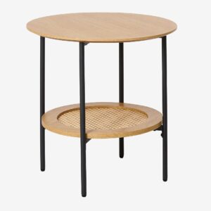Håum – Side Table Ø50 Cm Brooklyn – Natur – Avlastningsbord & sidobord – Från Homeroom