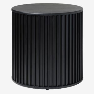 Håum – Sidobord Amelia 60 x 60 x 60 cm – Svart – Småbord – Från Homeroom