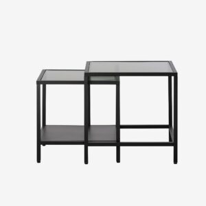 Håum – Sidobord nest Sundsvall – Svart – Soffbord – Från Homeroom