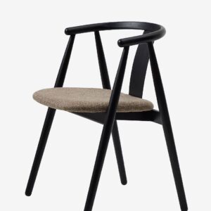 Håum – Stol 2-pack Åstorp – Svart – Karmstolar – Från Homeroom