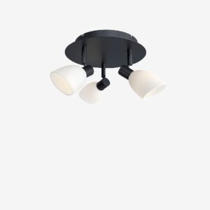 Herstal – Spotlight Cut 3 lampor – Svart – Spotlights – Från Homeroom