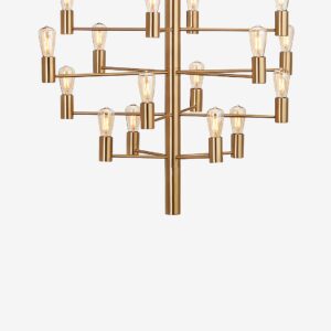 Herstal – Takkrona Manola 20 – Mässing – Takpendlar – Från Homeroom