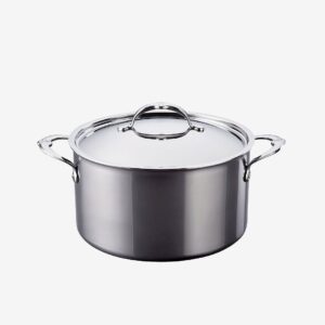 Hestan – Gryta med lock NanoBond Ø 26 cm, 7,6 liter – Krom – Grytor & kastruller – Från Homeroom