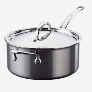 Hestan – Kastrull med lock NanoBond Ø 22 cm, 3,8 liter – Krom – Grytor & kastruller – Från Homeroom