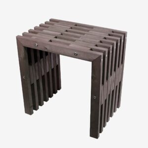 Hillerstorp – Bänk 45 cm – Grå – Bänkar – Från Homeroom