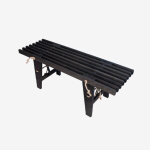 Hillerstorp – Bänk Ecobench 120 cm – Svart – Bänkar – Från Homeroom