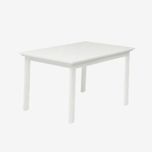 Hillerstorp – Bord 135 cm Läckö – Vit – Matbord utomhus – Från Homeroom