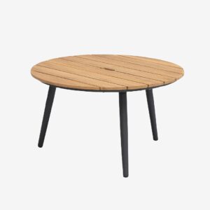 Hillerstorp – Bord Ekeryd Ø80 cm Natur – Beige – Soffbord utomhus – Från Homeroom