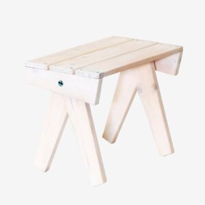 Hillerstorp – Bord Granny Pine Oiled Vit – Vit – Sidebord – Från Homeroom