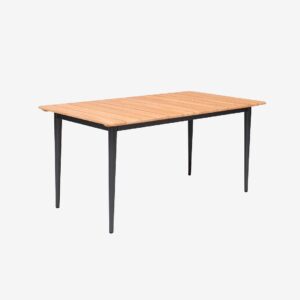 Hillerstorp – Bord Lerdala 160 x 90 cm Brun – Brun – Matbord utomhus – Från Homeroom