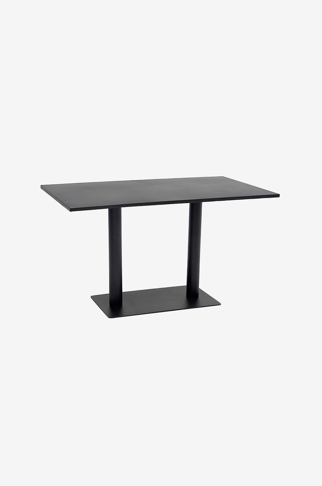 Hillerstorp – Bord Näsby 70 x 120 cm – Svart – Matbord utomhus – Från Homeroom