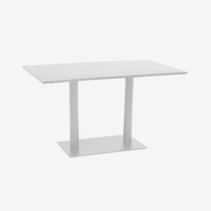 Hillerstorp – Bord Näsby 70 x 120 cm – Vit – Matbord utomhus – Från Homeroom