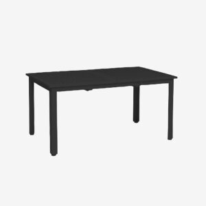 Hillerstorp – Bord Nydala 96 X 150/200 Cm – Svart – Matbord utomhus – Från Homeroom