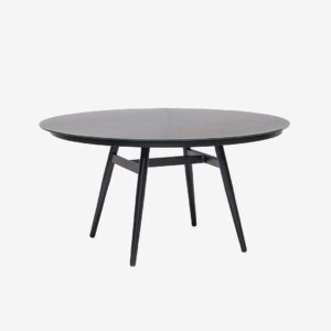 Hillerstorp – Bord Oxhult, Ø 145 cm – Svart – Matbord utomhus – Från Homeroom