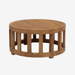 Hillerstorp – Bord, Teak Ø 80 cm – Brun – Soffbord utomhus – Från Homeroom