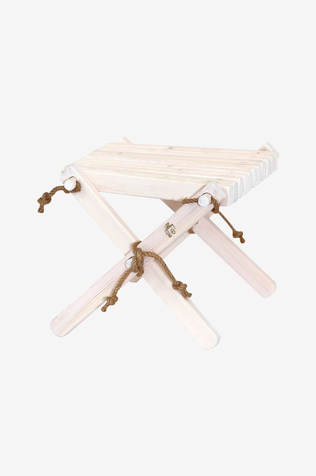 Hillerstorp – Fotpall Lilli Furu – Vit – Pallar – Från Homeroom