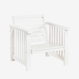 Hillerstorp – GOTLAND fåtölj – Vit – Utefåtöljer – Från Homeroom