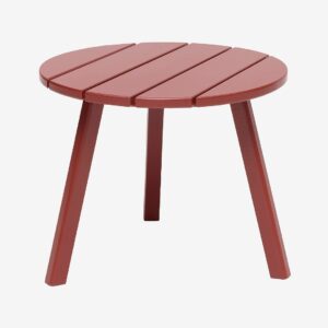 Hillerstorp – Sidobord Tennessee, Ø 50 cm – Röd – Sidebord – Från Homeroom