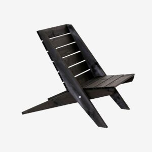 Hillerstorp – Stol Granny Pine Oljad – Svart – Utefåtöljer – Från Homeroom