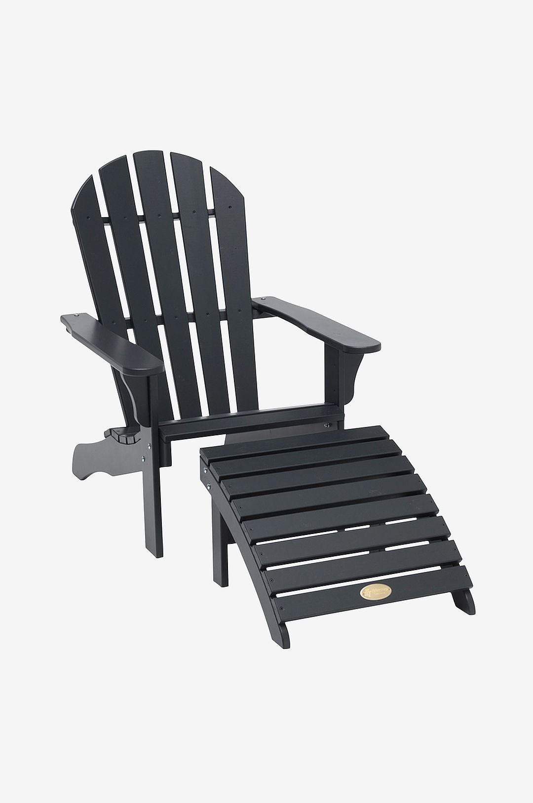 Hillerstorp – TENNESSEE fåtölj + pall – Grå – Utefåtöljer – Från Homeroom