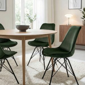 Homeroom Collection – Adele 2-pack matstol – Grön – Stolar – Från Homeroom