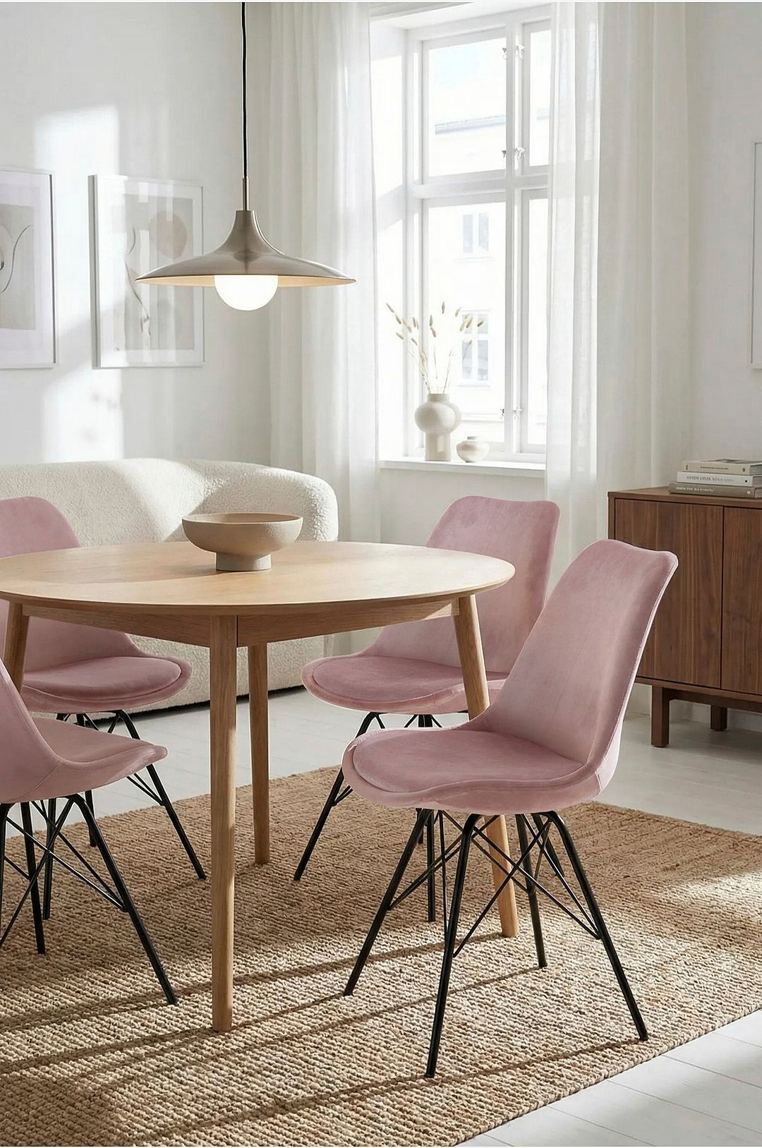 Homeroom Collection – Adele 2-pack matstol – Rosa – Stolar – Från Homeroom