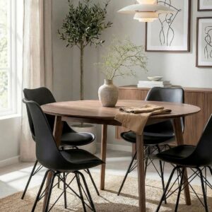 Homeroom Collection – Adina 2-pack matstol – Svart – Stolar – Från Homeroom