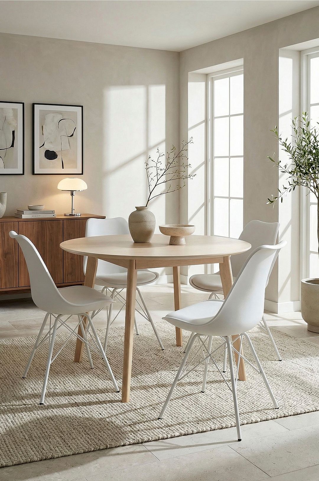 Homeroom Collection – Adina 2-pack matstol – Vit – Stolar – Från Homeroom