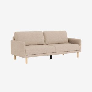 Homeroom Collection – Benin 3-sitssoffa – Beige – 3-sits soffor – Från Homeroom