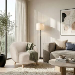 Homeroom Collection – Carla fåtölj – Vit – Fåtöljer – Från Homeroom