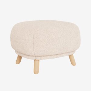 Homeroom Collection – Carla puff – Vit – Fotpallar & puffar – Från Homeroom