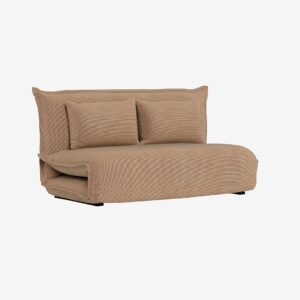 Homeroom Collection – Joni 2-sits bäddsoffa – Beige – Bäddsoffor – Från Homeroom