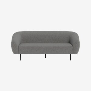 Homeroom Collection – Lily 3-sits soffa – Grå – 3-sits soffor – Från Homeroom