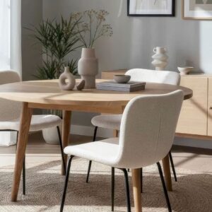 Homeroom Collection – Otto 2-pack matstol – Beige – Stolar – Från Homeroom