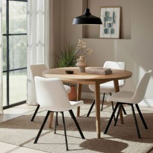 Homeroom Collection – Sture 2-pack matstol – Beige – Stolar – Från Homeroom