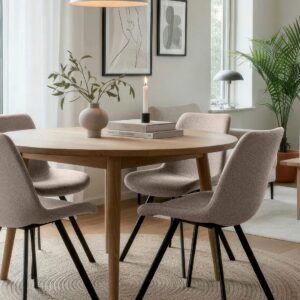 Homeroom Collection – Sture 2-pack matstol – Natur – Stolar – Från Homeroom