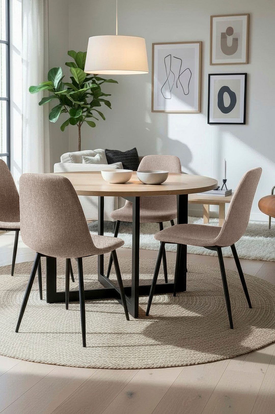 Homeroom Collection – Ture 2-pack matstol – Brun – Stolar – Från Homeroom