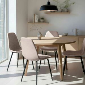 Homeroom Collection – Ture 2-pack matstol – Natur – Stolar – Från Homeroom