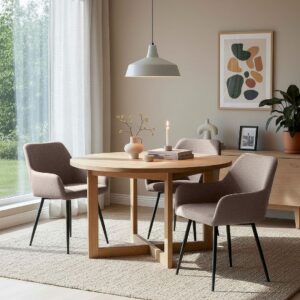 Homeroom Collection – Vidar 2-pack matstol – Brun – Stolar – Från Homeroom